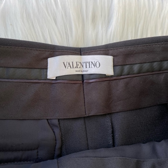 Valentino - Wool Blend Black Pants - Made in Italy- size 4 - Picture 4 of 9